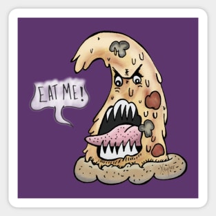 Eat Me Pizza Sticker